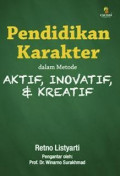 Pendidikan Karakter Dalam Metode Aktif, Inovatif, Dan Kreatif
